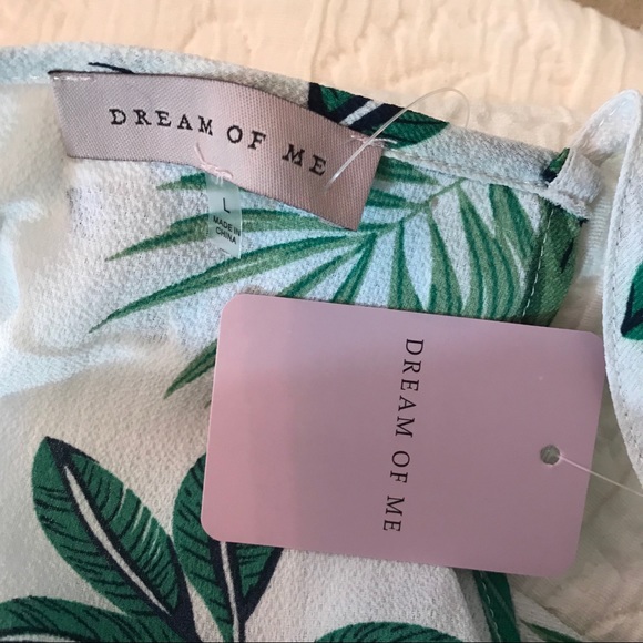 Last chance!!! NWT Palm Print Maxi Dress L - Picture 8 of 8